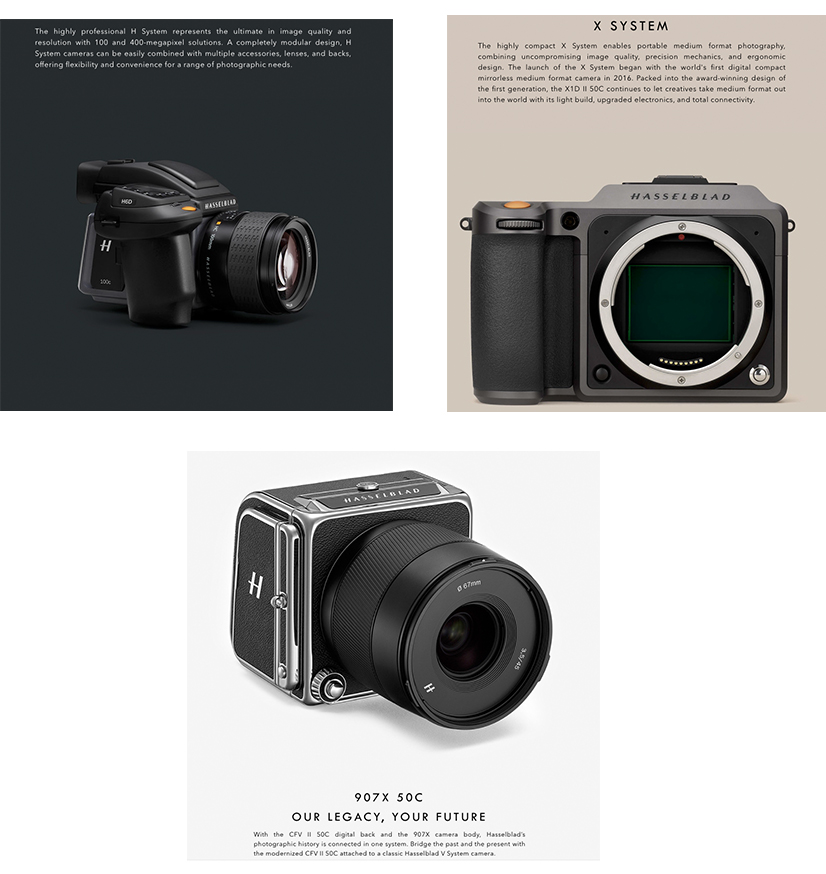 Hasselblad syst X H V